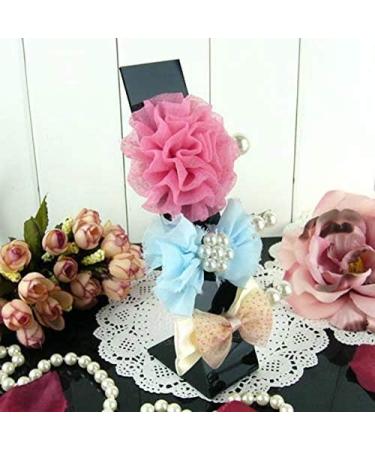 Premium Black Acrylic Hair Clip Jewelry Hairpin Barrette Display Stand Holder - Buy Online on GoSupps.com