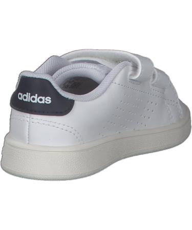 Adidas Unisex Kids Advantage Cf I Sneaker - Child UK 2 - Ftwr White/Legend Ink/Cloud White - Buy Online on GoSupps.com