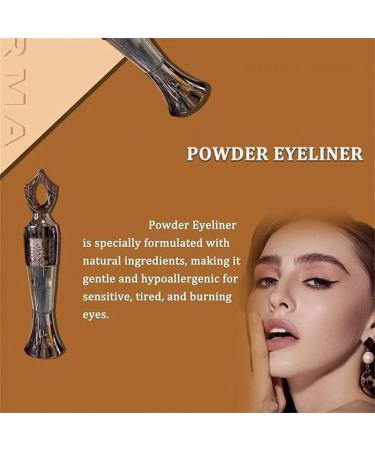 Powder Eyeliner Handmade 100% Natural Powder Eyeliner 100% Natural eyeliner powder Intense Color Long-Wearing Smudge-Proof (BLUE) - Buy Online on GoSupps.com