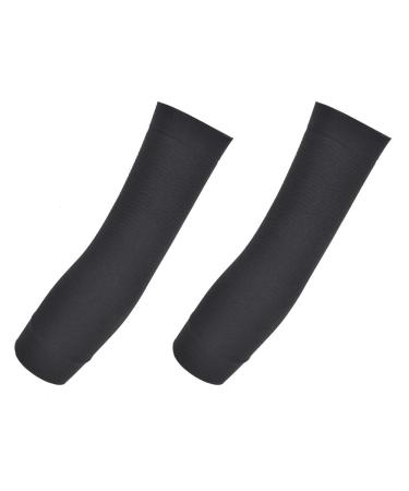 Tbest A Pair Compression Arm Sleeves Nylon Breathable Sweat Absorption Slim Arm Shaper Sleeve Elbow Sleeve Sports Arm Warmers for Sports Running Yoga Men Wome Sports Guard Supplies