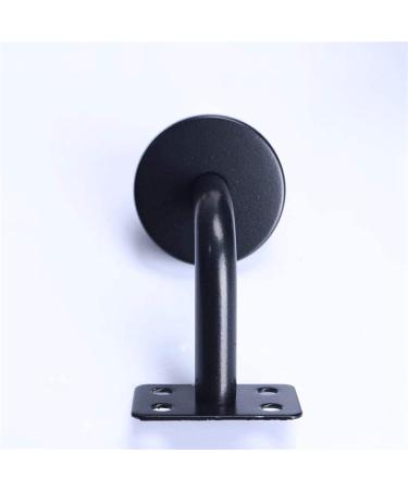 Sturdy Handrail Bracket Solid Banister Rail Bracket Stair Handrail - 5PCS - Flat Joint 60X60mm Transitional (Color : Black) - Buy Online on GoSupps.com