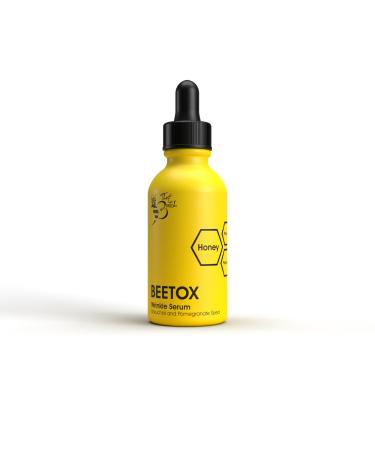 Beetox Wrinkle Serum 30ml with Honey Propolis Prebiotics Bakuchiol and Pomegranate retinol alternative for sensitive skin dark spots even tone and skin conditions