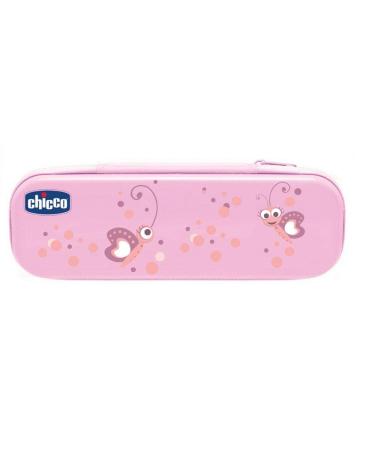 Chicco Oral Set including toothbrush and toothpaste strawberry with fluoride pink - Buy Online on GoSupps.com