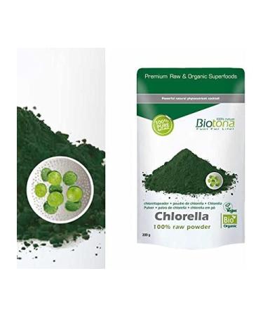 Raw Chlorella 200 g Biotona