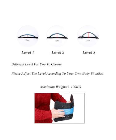 AnHua Back Stretcher - Multi-Level Lumbar Stretching Device for Back Pain Relief with Acupressure Points - International Shipping Available - Buy Online on GoSupps.com