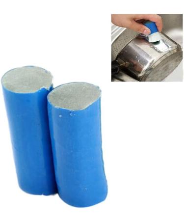 2 PCS Stainless Steel Rust Remover Sticks Metal Rust Cleaning Brushes Stain Remover Tool for Kitchen Cookware Random Color. - Buy Online on GoSupps.com