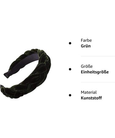 Shop Rockabilly Fashion Velvet Braid Hairband for Women | Trendy Summer Hair Accessories - Buy Online on GoSupps.com