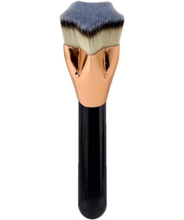 Samuliy Women Foundation Brush - Contour Soft Makeup Brush Pentagram Shaped | Women Cosmetics Buffing Blending Brush with Ergonomic Handle for Business Trip Dating - Buy Online on GoSupps.com