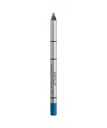 IMPALA | Creamy Waterproof Navy Blue Eyeliner Pencil 310 | Defined Contour or Smokey Effect | Dense and Creamy Texture Easy to Apply | Bright Long-Lasting and Water-Resistant Color 310 Navy Blue