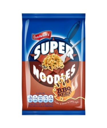 Batchelors Batchelors Super Noodles 4 x 100g Beef Barbecue
