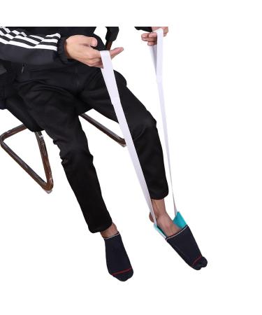 Socken puller stockings sock attrid to pull tapes tightragnantry socks attract pants tightening aid compression stockings sock help older stocking aid pregnant dressing assist unit size pink