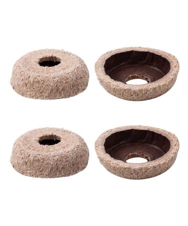 Pokin Replacement for Coleman Lantern & Stove Pump Cup Real Leather Washer Set of 4
