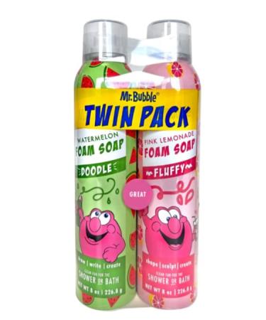 B'ubble Foam Soap Twin Pack Color-Changing Foam Soap with Rotating Scents 16 fl oz (Pack of 1)