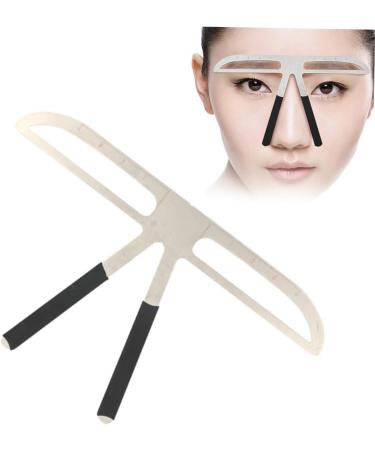 DOITOOL 2pcs Eyebrow Shaper Stencil Kit Eyebrow Ruler Tool Eyebrow Stencil Kit Eyebrow Card Stainless Steel - Buy Online on GoSupps.com
