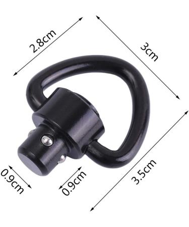 Merourii Quick Release Sling Adapter - Tactical QD Sling Swivels Clip Loop Strap for Hunting | High Strength Quick Locking Bracket - Buy Online on GoSupps.com