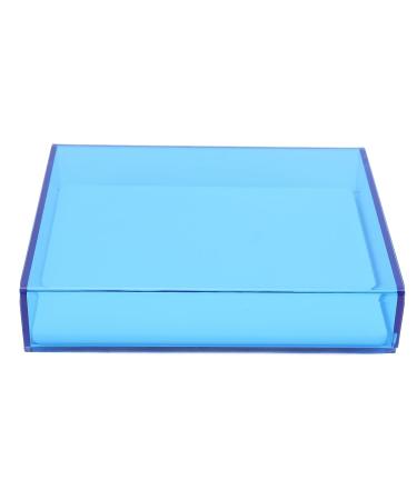 Eyelash Grafting Pallet - Thickened Acrylic False Eyelash Storage Box | Waterproof & Dustproof Lash Extension Organizer | Transparent Blue - Buy Online on GoSupps.com