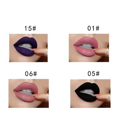 Kisshine Purple Velvet Liquid Lipstick - Matte Lipgloss for Costume Parties | Gift for Women and Girls - Buy Online on GoSupps.com
