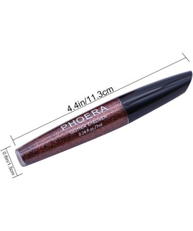 FOMIYES Eyeliner Liner Makeup Liner Glitter Eyeliner Liquid Eyeliner Sequins Eye Shadow 1 count (Pack of 1) Brown - Buy Online on GoSupps.com
