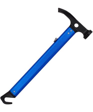 Hikemax Lightweight Camping Hammer with Tent Stake Remover - 13oz Aluminum Hammer in Blue - Buy Online on GoSupps.com
