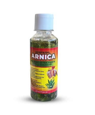 Aceite de Arnica Extra Forte Arnica Oil 6 Oz.