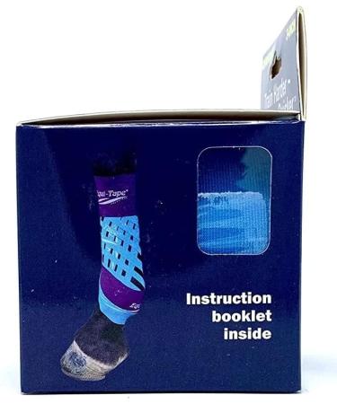 Equi-Tape Advantage 3 Light Blue Tape for Horse & Pony - Muscle Pain Relief, Joint Stability | Safe, Lightweight, Waterproof Tape with Grade Adhesive - Buy Online on GoSupps.com