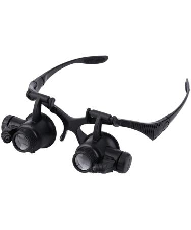 Spacmirrors 1 X 20X Magnifying Glass Eye Loupe Lens Jeweller Repair Watch Legs Hands Free Tool Magnifier