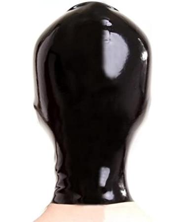 Unisex Latex Mask with Eye and Face Opening - 0.4mm Comfortable Flesh Hood for Cosplay & Costume - Buy Online on GoSupps.com