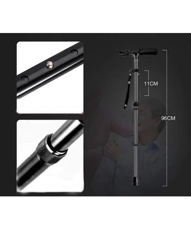 Canes Solid Wood Walking Stick Walking Stick for rollator Folding Walking Stick Canes -Leg Base Adjusted Height-Telescopic Disability Medical Aid Elderly Crutches Aluminum Anti-Skid Walker with - Buy Online on GoSupps.com