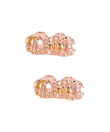 VALICLUD 2 Pcs Scorpion Single Braces Adults Teeth Gold-Plated Copper Detachable Man