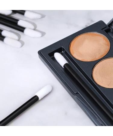 100 disposable lip brushes lip brush disposable lip brush applicator lip brush perfect makeup kit black - Buy Online on GoSupps.com
