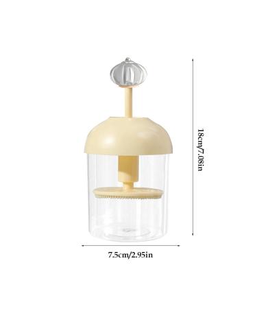 CHROX Facial Cleanser Foam Maker | Portable Face Wash Foamer | Rich Foam Whip Maker in Beige | Perfect Skin Cleanser for Gentle Washing - Buy Online on GoSupps.com