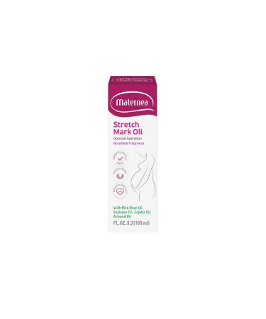 Maternea Stretch Mark Oil - Provides Optimal Skin Hydration and Nourishment, 3.3 FL. OZ. (100 ml) - Buy Online on GoSupps.com