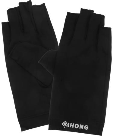 Kisangel 3 Pairs Uv Gloves Uv Protection Manicure Gloves Gel Manicure Gloves Manicure Gloves Uv Protection Nail Art Fingerless Gloves Nail Gel Uv Nail Gloves Fabric Women's Anti-uv Dryer - Buy Online on GoSupps.com