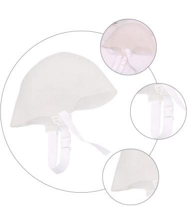 LALAFINA 2 Sets Silicone Highlighter Cap Bear Ears Clips Hats Hair Coloring Hat Hair Dye Tools Hair Coloring Kit Diy Highlight Hat Caps Clamshell Head Cap Silica Gel Frosted White - Buy Online on GoSupps.com