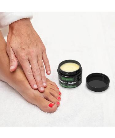 DAILY REMEDY Tea Tree Oil Extra Strength Super Balm - 2 Pack - Athletes Foot Cream for Ringworm, Jock Itch & Nail Issues - Nourishes Cracked Skin on Body & Feet - Made in USA - Buy Online on GoSupps.com