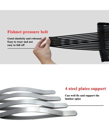 Back Bandage & Lumbar Support Belt - Adjustable Waist Trainer for Posture Correction & Pain Relief - Buy Online on GoSupps.com