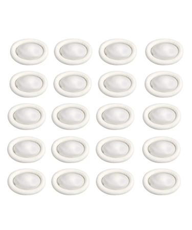 1 Set Finger Cots White Protective Case Thumb Emulsion