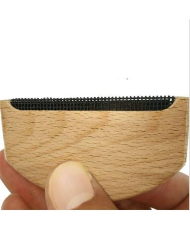Portable Wooden Epilator & Sweater Lint Remover - Manual Fabric Shaver for Clothes & Sweaters - Buy Online on GoSupps.com