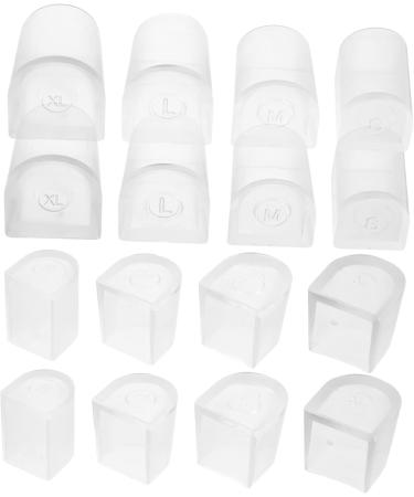 SHERCHPRY High Heel Shoes Heel Tips Caps - 48 Pairs Non-Slip Protective PVC Heel Cushions for All High Heels - International Shipping Available - Buy Online on GoSupps.com