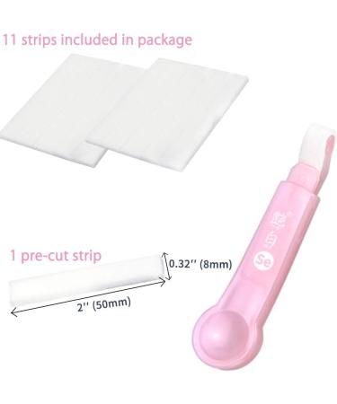 Tsuyahaku SE Dental Stain Remover Eraser - Safe & Easy Tooth Stain Removal at Home | 11 Replacement Strips | Made in Japan - Buy Online on GoSupps.com