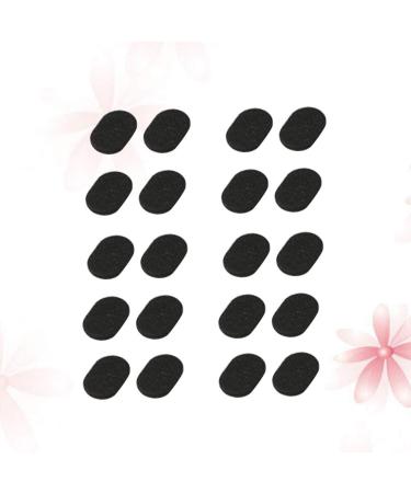 Drinking Glasses 10 Pairs Glasses Nose Pad Sponge Increase Pads Anti Slip Sunglasses Eyewear Glasses Repair Accessories (Black 1.5mm) Glass Nose Pad - Buy Online on GoSupps.com