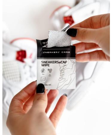 Sneakers&Cap Wipes | Sneakers&Cap Cleaning Wipes - Buy Online on GoSupps.com