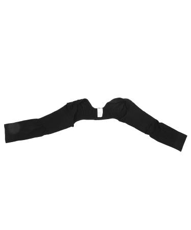 Back Shoulder Protector Arm Sleeve Posture Corrector Arm and Shoulder Corset Arm Slimming Shaper(Black M) - Buy Online on GoSupps.com