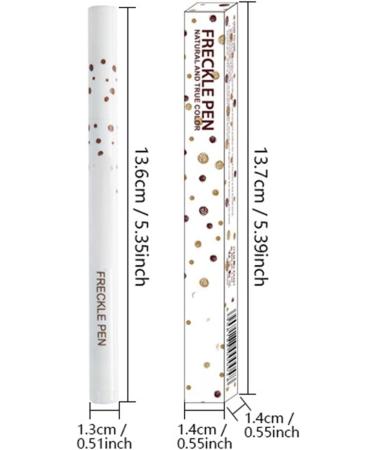 Face Dot Pencil Waterproof Smudge Resistant Sweat Resistant Long Lasting Realistic Face Dot Makeup Pen Face Makeup Natural Like Pen for Women Lady Mother Woman Wife Girlfriend - Buy Online on GoSupps.com