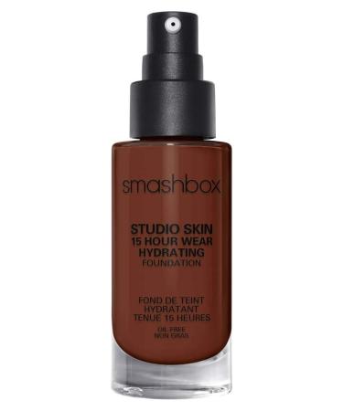Smashbox Studio Skin 24 Wear Hydrating Foundation - 4.5 Very Deep With Warm Undertone