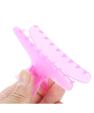 Non-Slip Clear Butterfly Hair Clamps - 12Pcs Hair Claw Clips for Secure Styling - Buy Online on GoSupps.com