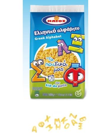 Greek Alphabet Kid Pasta 500g Helios (Pack of 3) - Buy Online on GoSupps.com