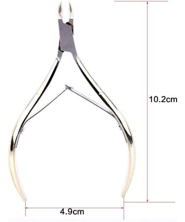 Stainless Steel Nail Toe Clipper Cuticle Scissor Nipper Cutter Trimmer Pedicure Manicure Tool - Buy Online on GoSupps.com
