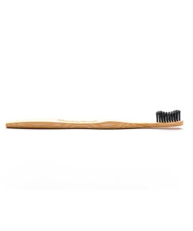 Humble Brush Adult Soft Black Toothbrush - Eco-Friendly & Sustainable Oral Care - Buy Online on GoSupps.com