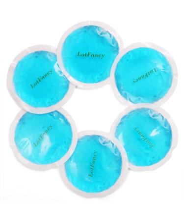 Lotfancy cold warm compress ice cream bag gel cool pads 6er set cooling compress reusable for jaw pain wisdom teeth headache